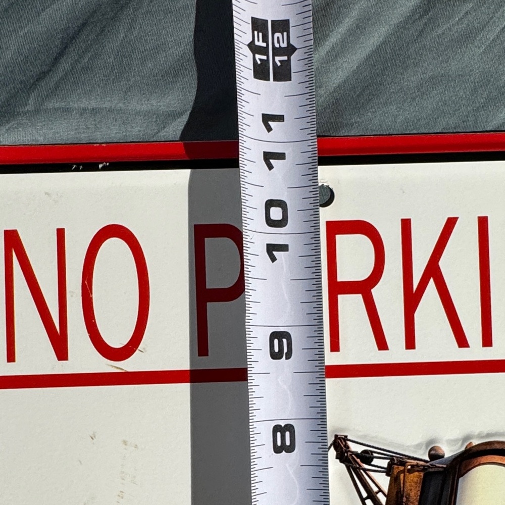 No Parking Sign with Cars Characters - Picture 8 of 8